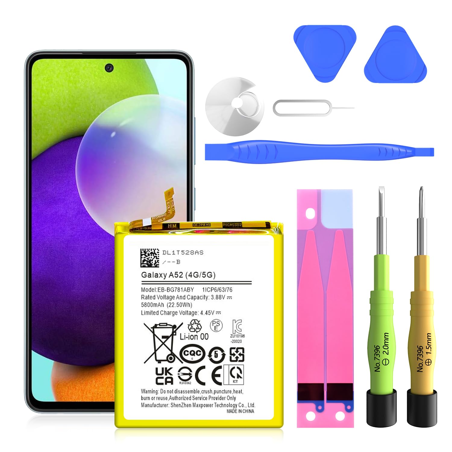 『美品・バッテリー良好』Galaxy A52 5G 128G『シムフリー』147 美品・バッテリー良好』Galaxy A52 5G 128G『シムフリー』147